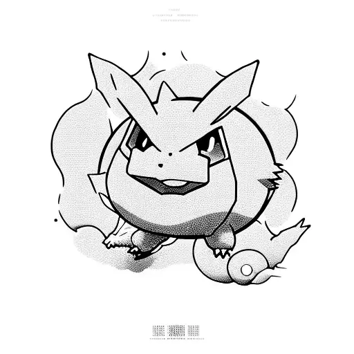 Pokemons Coming Out Of A Gameboy Color