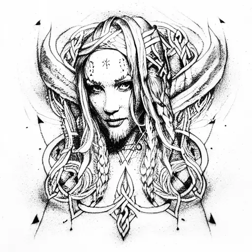 Viking Princibles And Religion In Roots Light Color