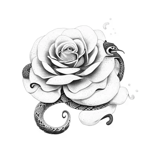 Snake Flowers Feminine