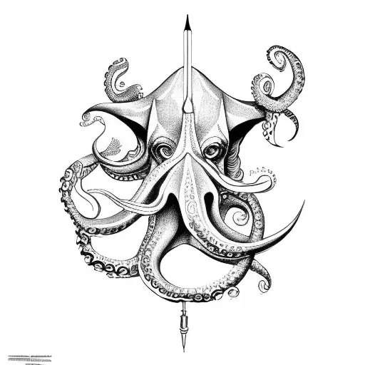 Sagittarius With Octopus