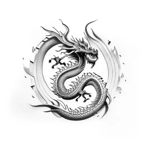 Elbow Ring Dragon