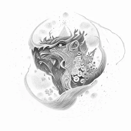 A Man Mixed In Nature