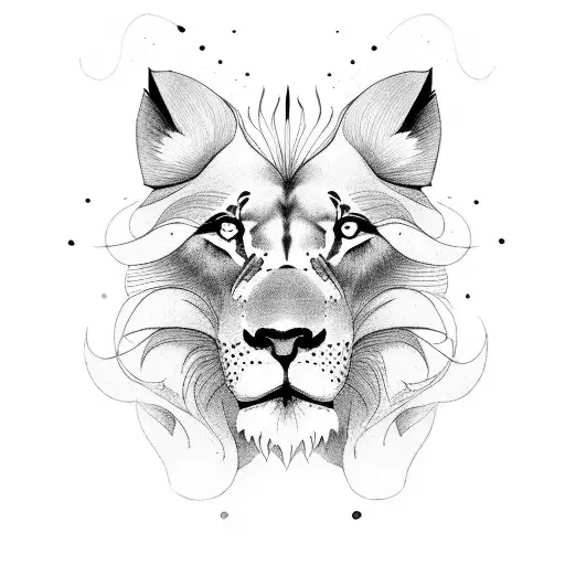 Lion And Fox For Brother And Sister