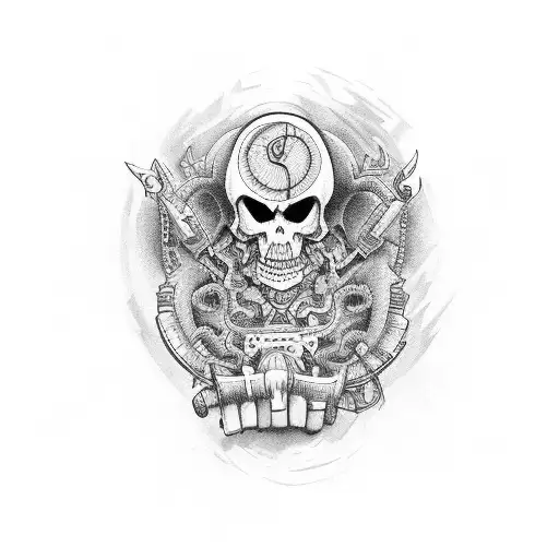 Thrunt Life Written In Gangster Script