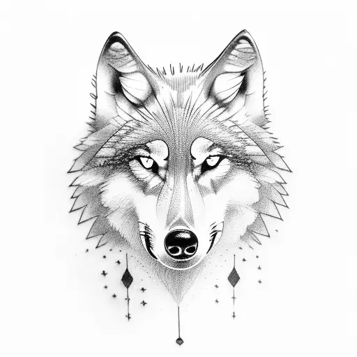 Wolf With Daisy And Dawn