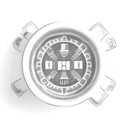 A Coffee Mug With A Financial Chart As Steam