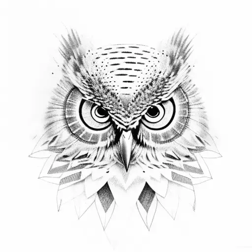 Feather Plus Owl