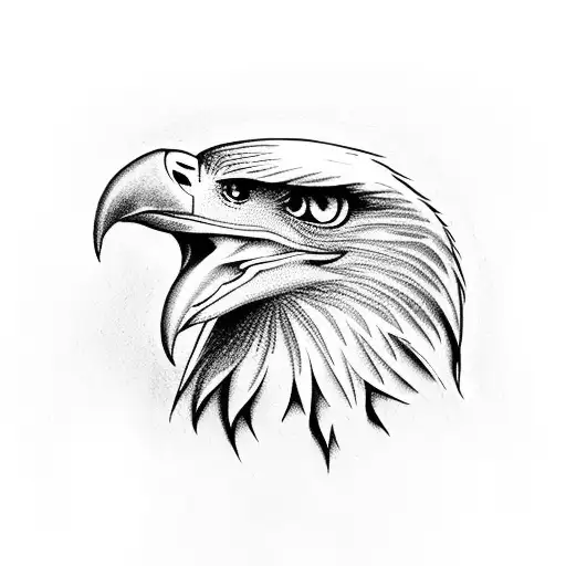 Hand Ring With Eagle