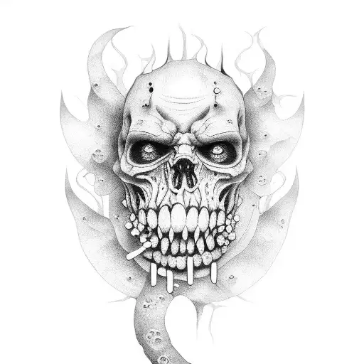 Forearm Tattoo With The Word Fear