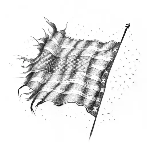 African American Flag