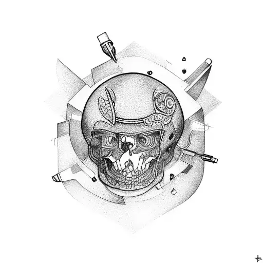 Create A Tattoo Design Inspired By The Ergonomics Of Football