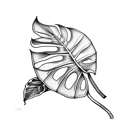 Monstera Leaf