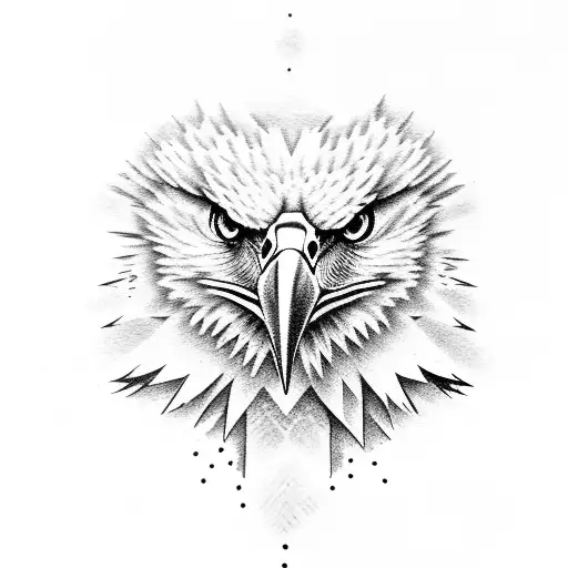 Eagle With Gun