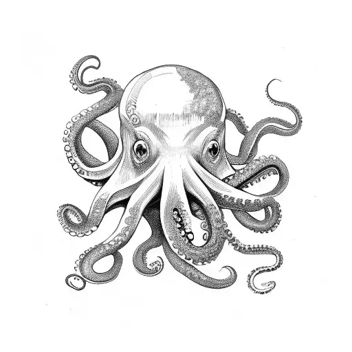 Octopus Taking Down Ship