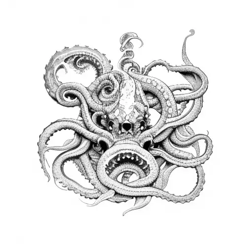 Kraken En El Antebrazo