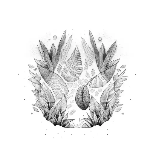 Tropical Forest Leg Sleeve