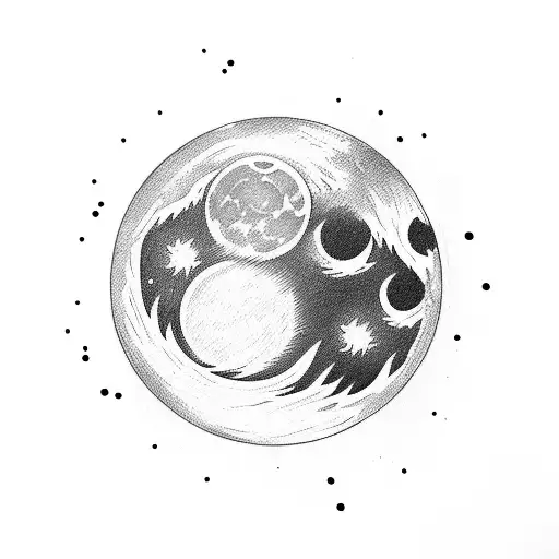 Moon And Water