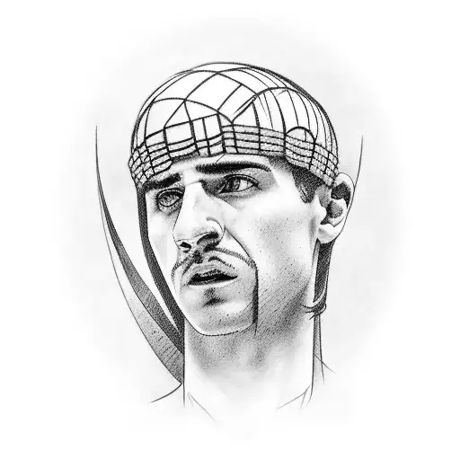 A Theatre Stage With Soccer Players Acting Out A Scene From Ancient Rome