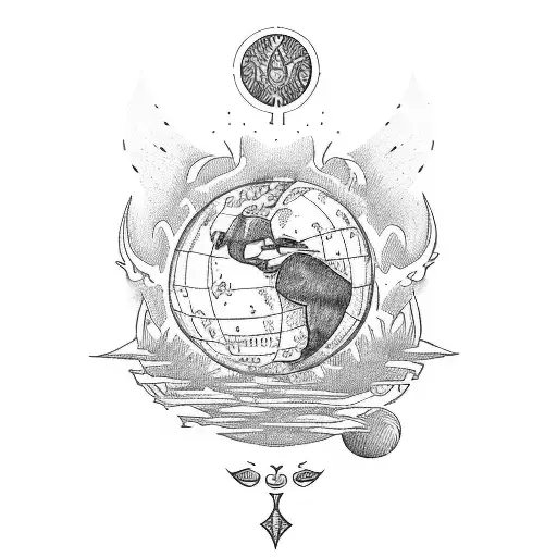 The World Tarot Card