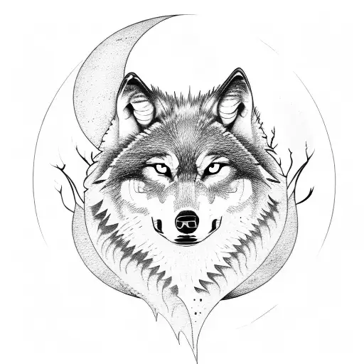 Wolf Under The Moon