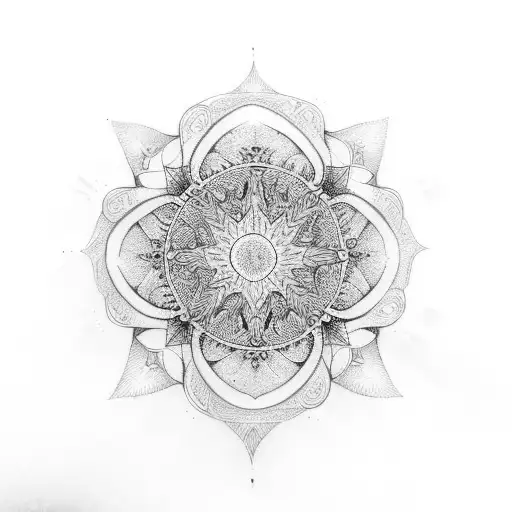 Hindu Symbols Combined