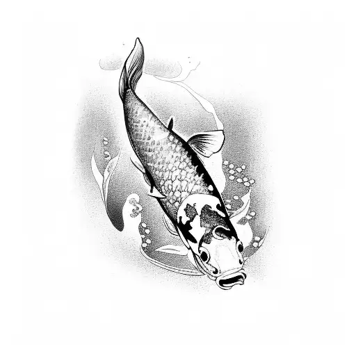 Koi Fish With Pride