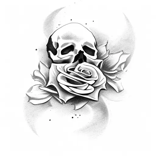 Skull And Roses