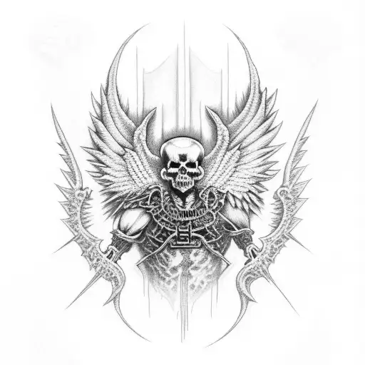 Death Angel With Hermes Belt