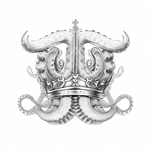 Danish Viking Crown British Octopus