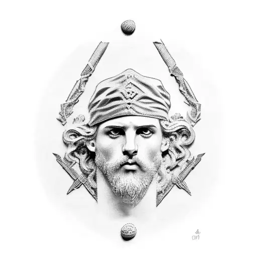 Small Mens Greek Broken Bust Of David