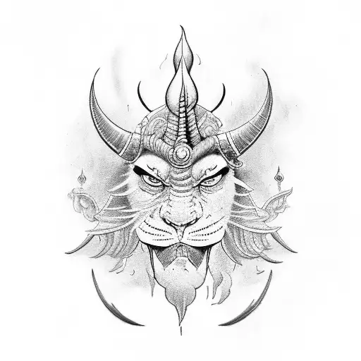 Lord Shiv With R And N Word