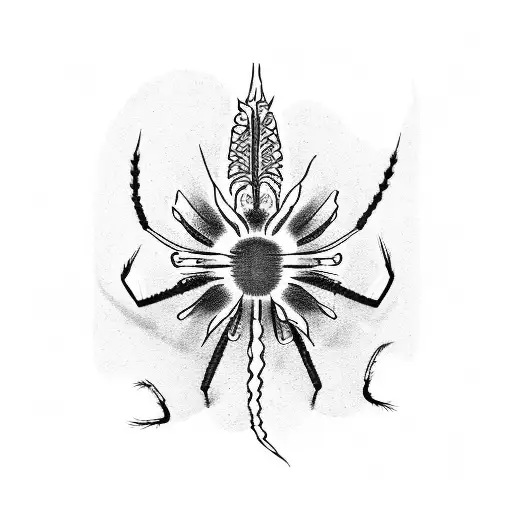 Samurai With Spider Lily