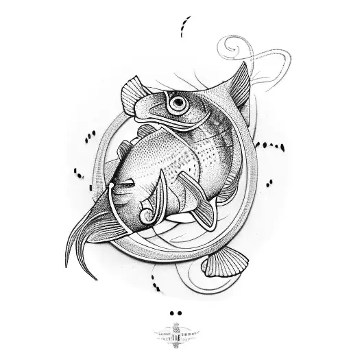Fish With Infinity Symbol