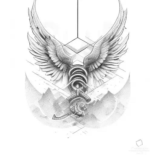 Wing With Letters D A S