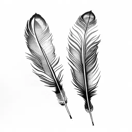 Feathers Single Strange Not Animal