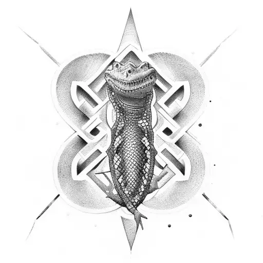 A Reptile-inspired Medical Symbol