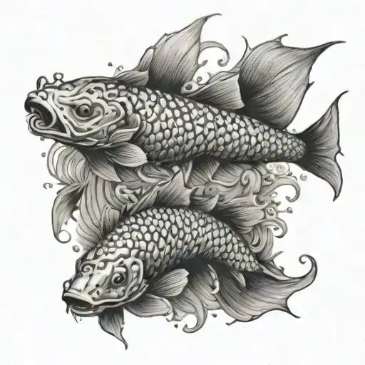 Koi Fish Turns Into Dragon