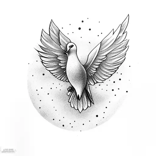 Dove With Earth Inside
