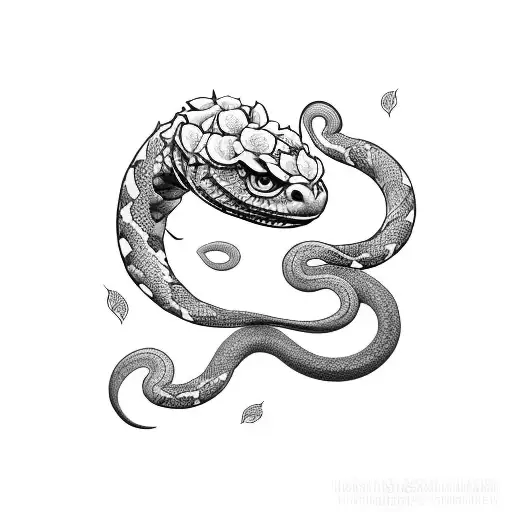 Sakura Flower Snake