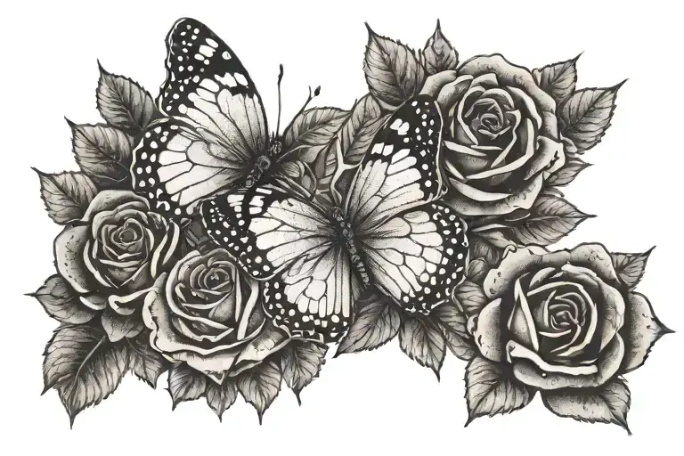 Rose Butterfly