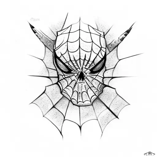 Spiderman Calaveras Skull