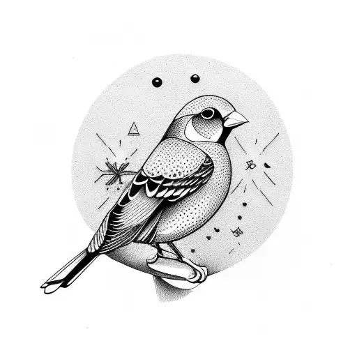 Bird On Top Of Cross