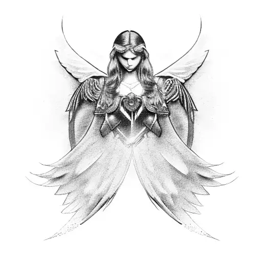 A Video Game Console With Angel Wings And A Halo