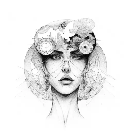 A Beautiful Depiction Of A Woman Empowering Others Through Her Role As A Psychologist