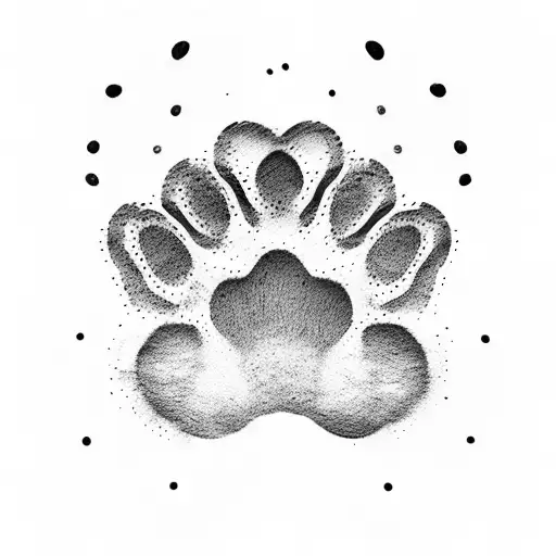 Dog Paw Print