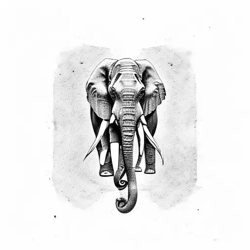 Elephant Tusk Pendant With D20