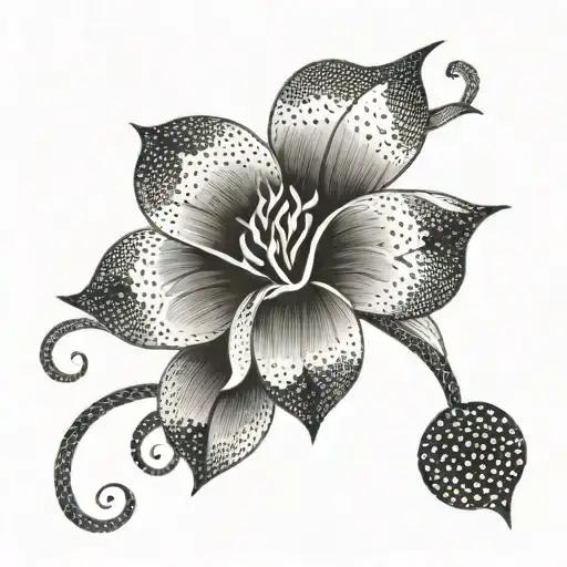 O And G For Kids Flower Intertwined