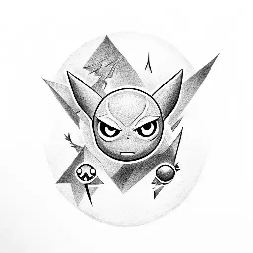 Sableye Pokemon Taking A Nap