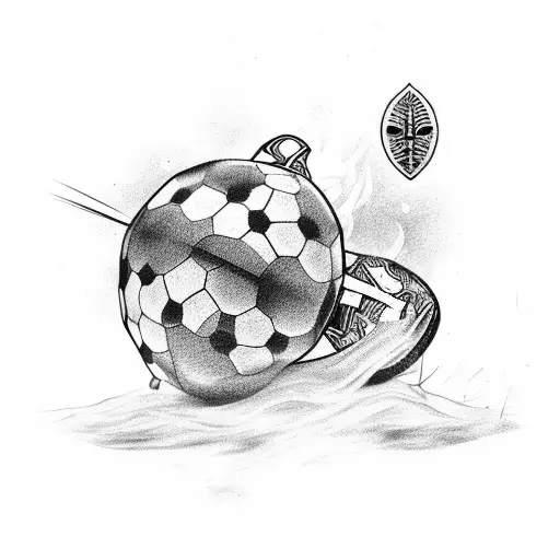 26 With A Football Player