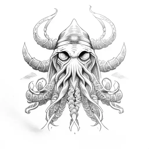Animated Cthulhu Pirate